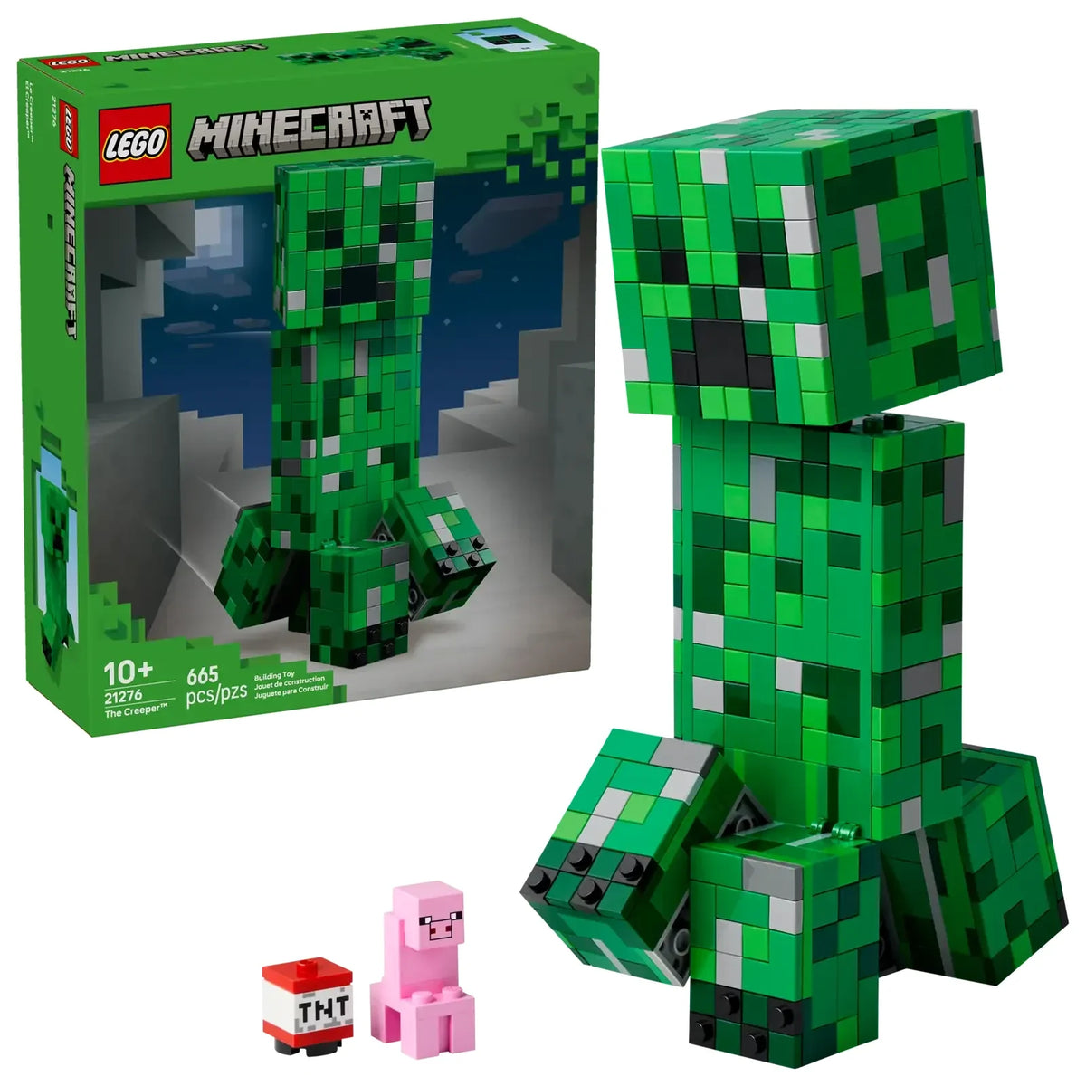 LEGO Minecraft El Creeper (21276), figura construible del enemigo icónico del videojuego, en una guía para elegir qué set regalar