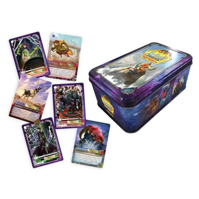Panini Tin Box Fantasy Riders New Worlds (004578TINE)