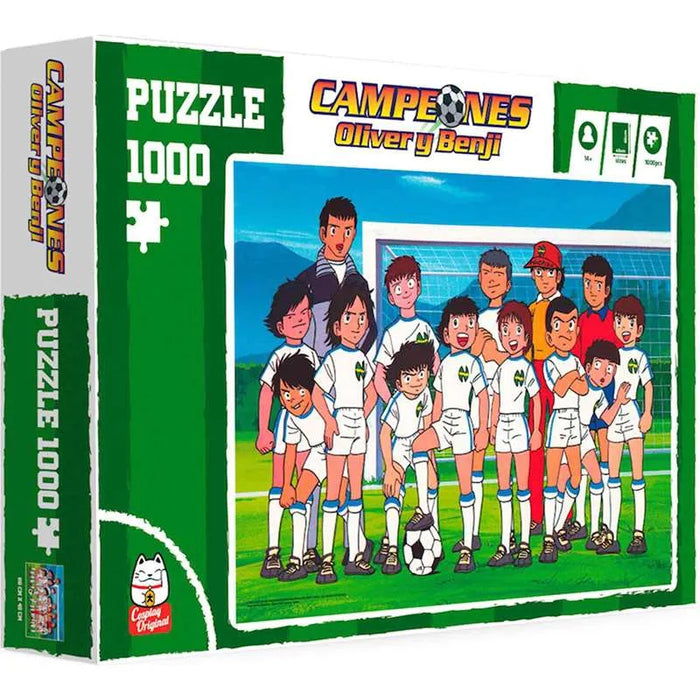 Asmodee Puzzle 1000 Campeones Oliver y Benji (SDTCAM24983)