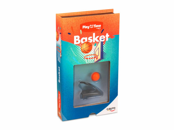 Caja Play Time Basket Cayro diseño VHS retro años 80