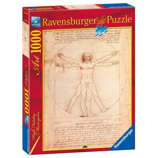 Ravensburger Puzzle 1000 Da Vinci El Hombre de Vitruvio (152506)