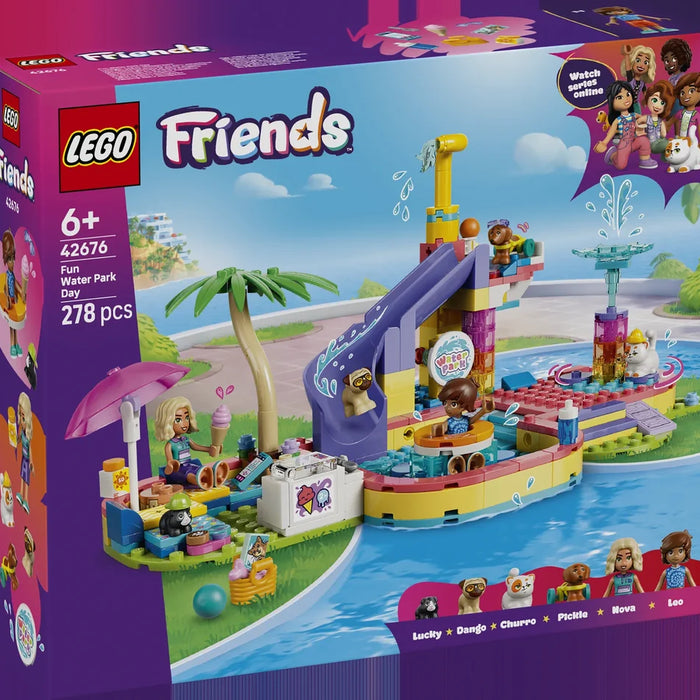 LEGO Friends Día Divertido en el Parque Acuático 42676, novedad 2026 en Híper Ocio