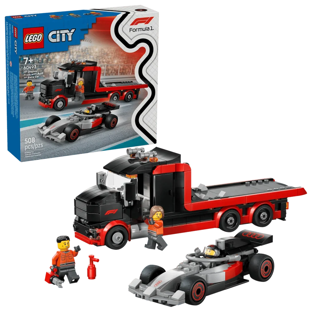 LEGO City Camión de Exposición de F1 con coche Audi (60493)