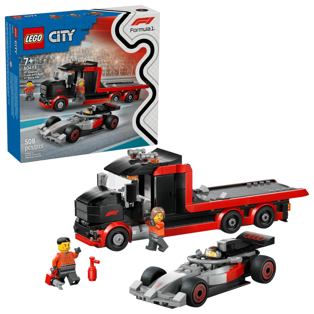 LEGO City Camión de Exposición de F1 con coche Audi 60493