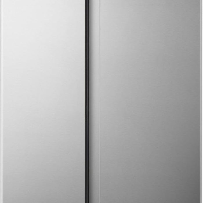 Frigorífico americano Hisense inox side by side