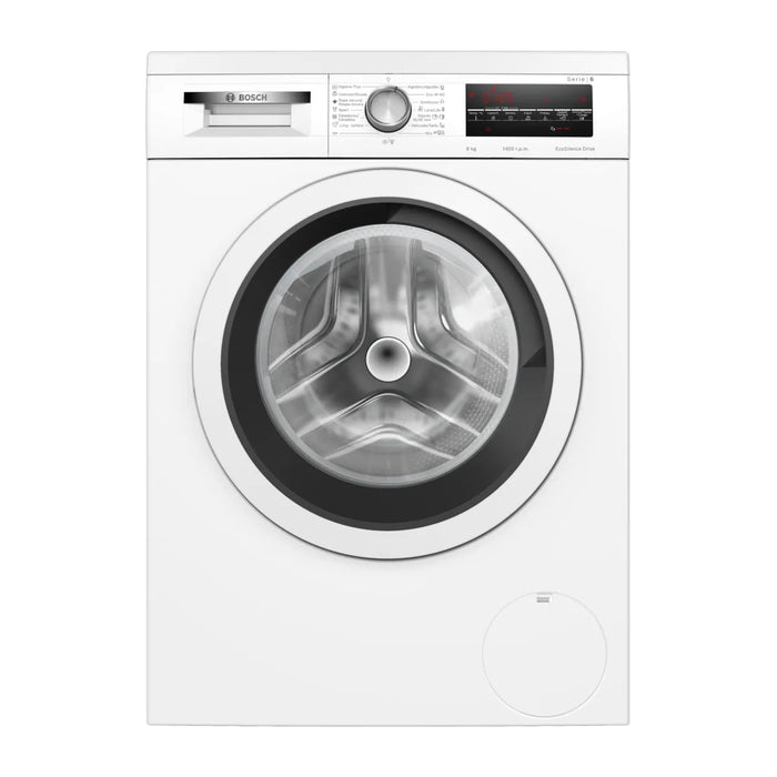 Lavadora Bosch WUU28T63ES de 8 kg y 1400 rpm, Serie 6, comparada con Balay en la guía de compra de Híper Ocio