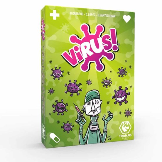 Juego de cartas Virus! de Tranjis