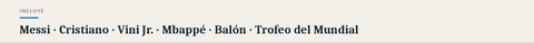 Colección LEGO Fútbol y Mundial: Messi, Cristiano, Vini, Mbappé, balón y trofeo