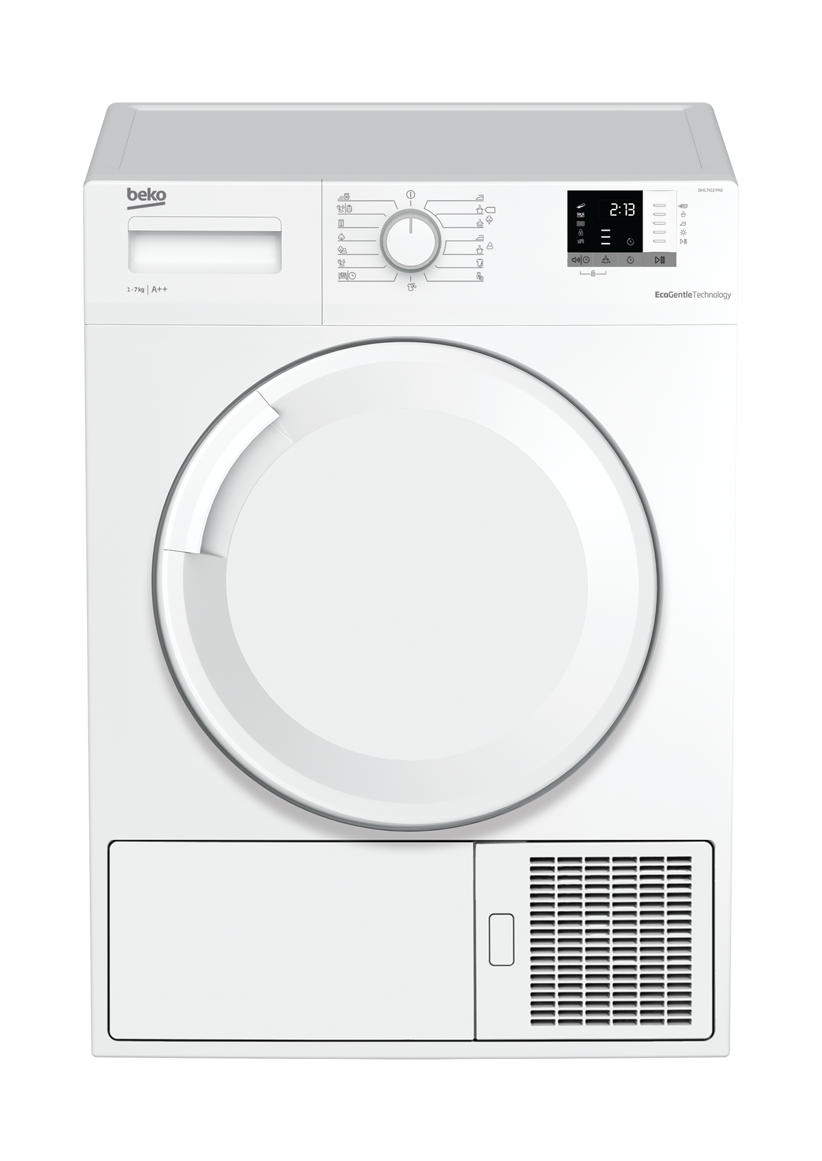Secadora bomba de calor Beko DHS7412PA0 7 kg Clase E OptiSense