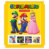 Sobre de cromos Panini Super Mario It's-a Me, Mario! 2026 con Mario, Luigi y Peach