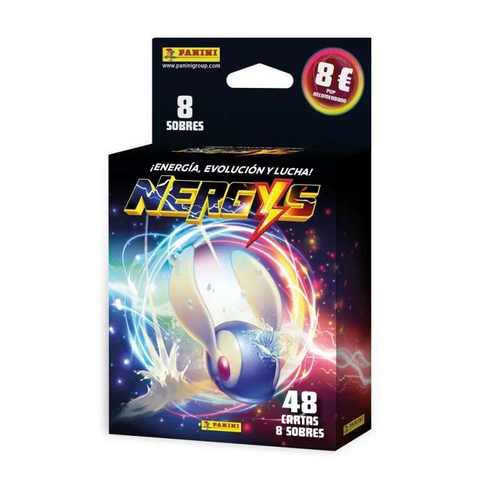 Panini Blíster con 8 sobres Nergys (004792KBE8)