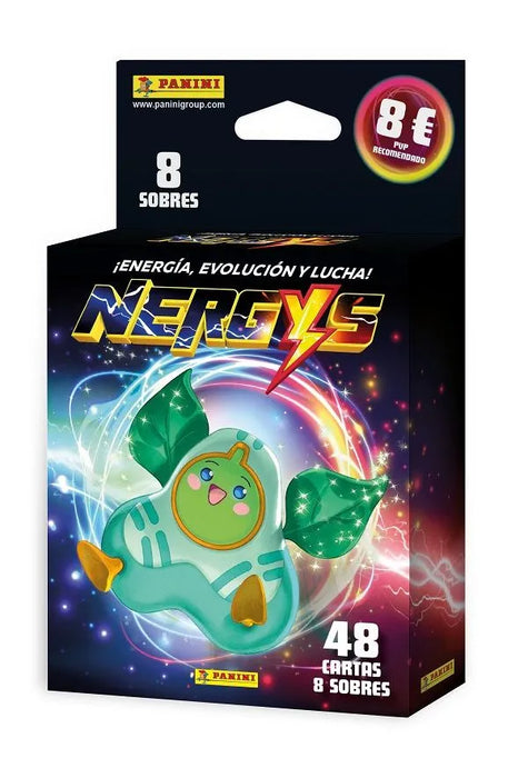 Panini Blíster con 8 sobres Nergys (004792KBE8)