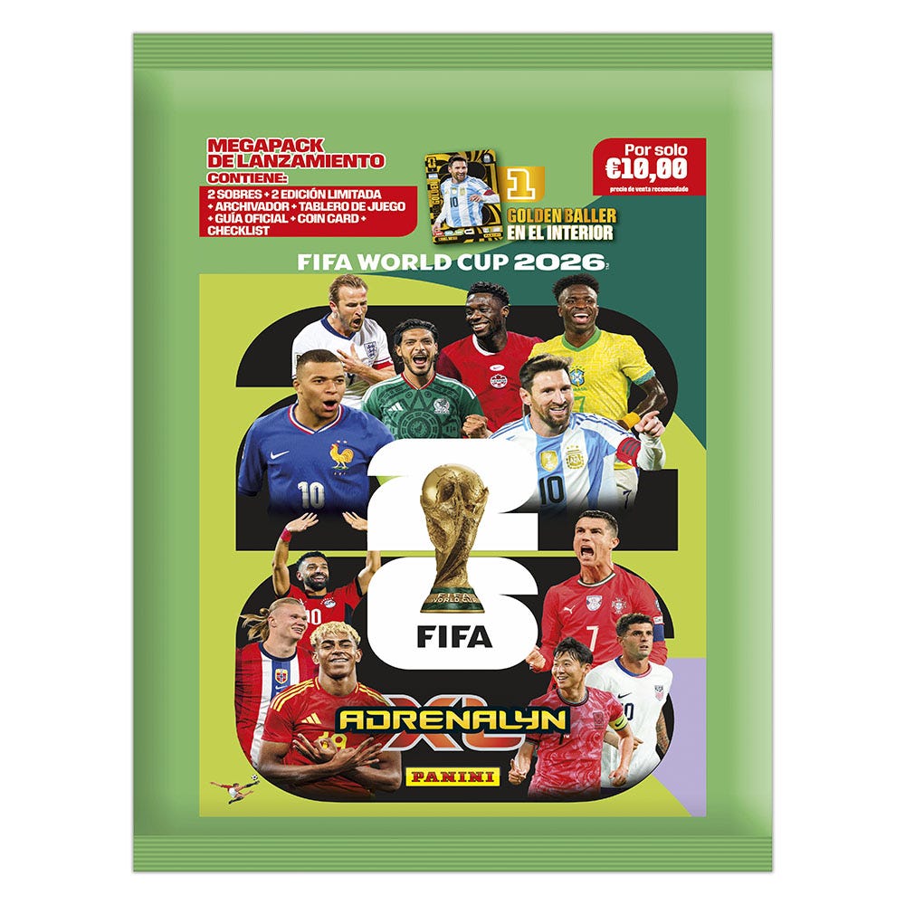 Panini Megapack FIFA World Cup 2026 oficial