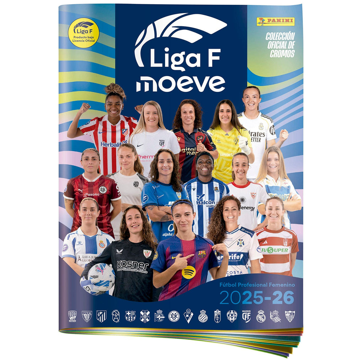 Panini Pack Album Liga F Moeve 2025/26 oficial