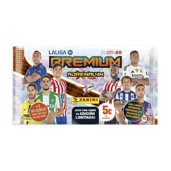 Panini Sobre Premium Adrenalyn XL LaLiga 2025-26