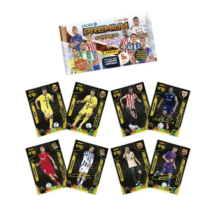 Panini Sobre Premium Adrenalyn XL LaLiga 2025-26