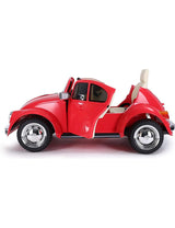 Feber Beetle Rojo – Coche Eléctrico 12V con Mando RC (vista 2)