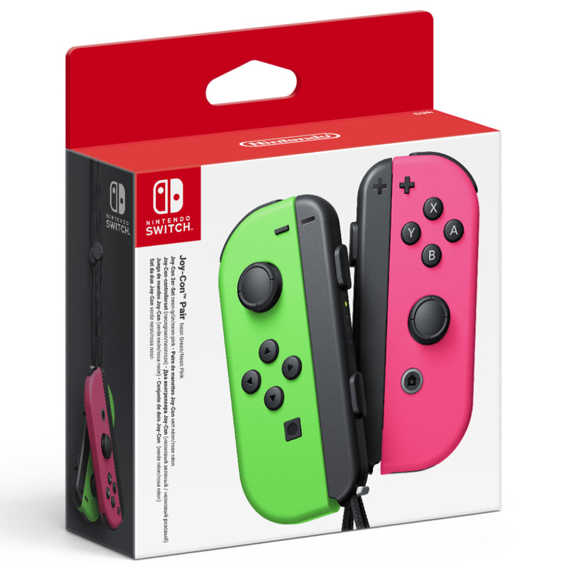 Nintendo Switch Joy-Con Pair Neon Green/Neon Pink