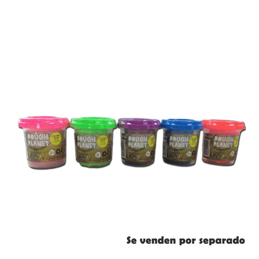 Toy Planet Bote Plastilina Neon Surtido 141gr (1031S)