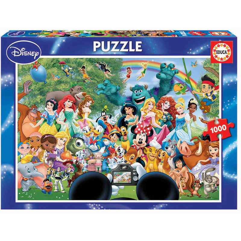 Educa Borrás Puzzle 1000 El maravilloso Mundo de Disney II (16297)