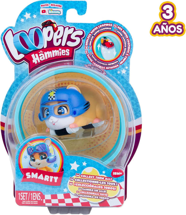 	1.	IMC Toys Loopers Hammies Starter Pack - Smarty | Juguete Interactivo para Niños
