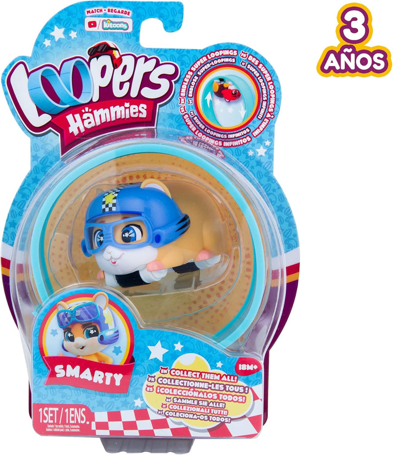 	1.	IMC Toys Loopers Hammies Starter Pack - Smarty | Juguete Interactivo para Niños
