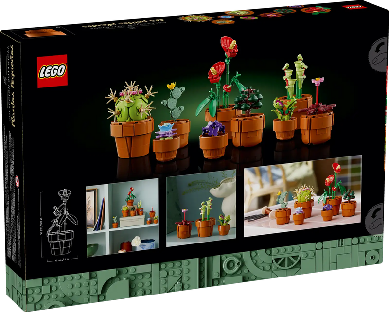 LEGO Plantas Diminutas 10329 – Set decorativo para adultos