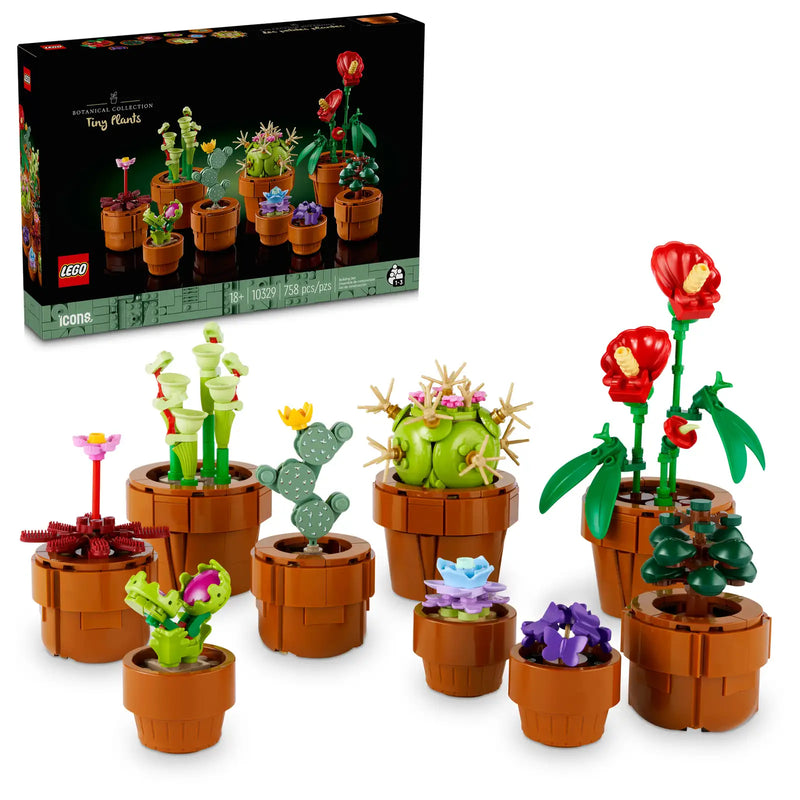 LEGO Plantas Diminutas 10329 – Set decorativo para adultos