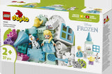 LEGO DUPLO Disney 10462 Frozen: Caja Creativa con Elsa y Olaf - caja lateral con detalles del set
