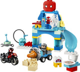 LEGO DUPLO Disney 10464 Aracnocuartel de Spidey y su Superequipo - producto montado sobre fondo blanco