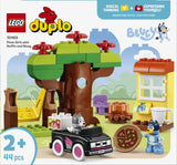 LEGO DUPLO Bluey 10469 Pizzeras con Muffin y Bluey - caja reverso con escenas de juego