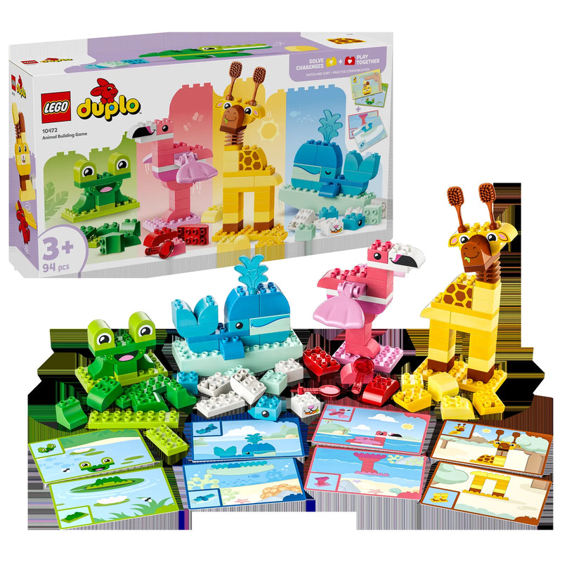 LEGO DUPLO Town 10472 Juego de Construcción: Animales - display: caja + producto montado