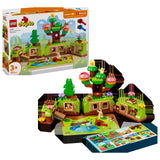 LEGO DUPLO Town 10480 Bosque de los Descubrimientos con Animales Salvajes - display: caja + producto montado