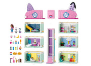 Contenido completo del LEGO 10788 La Casa de Muñecas de Gabby: habitaciones, ascensor, figuras y accesorios