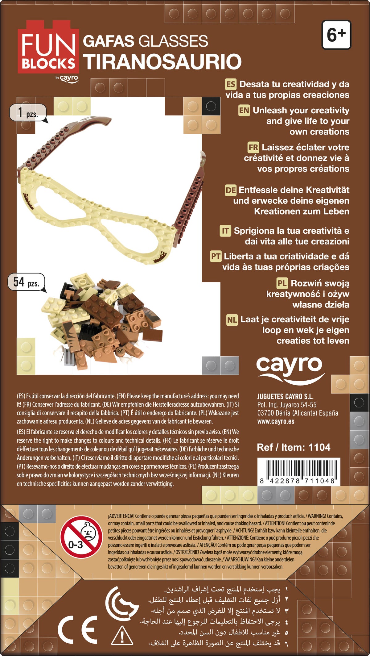 Gafas Tiranosaurio Cayro, imagen 5