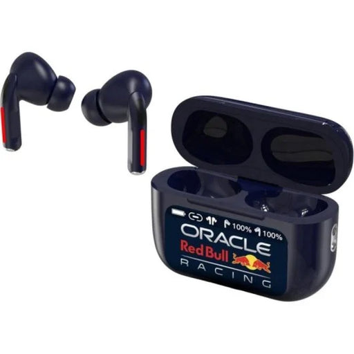 Auriculares Red Bull TWS Nitro inalámbricos Bluetooth in-ear oficial F1 estuche carga diseño racing
