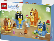 LEGO Bluey 11217 Familia de Bluey para Construir - caja lateral con detalles del set