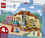 LEGO Bluey 11221 Escuela con Rusty y Bluey - caja lateral con detalles del set