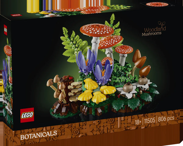 LEGO Botanicals 11505 Setas del Bosque - caja frontal oficial