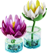 LEGO Botanicals 11511 Nenúfares - producto montado sobre fondo blanco