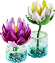 LEGO Botanicals 11511 Nenúfares - producto montado sobre fondo blanco