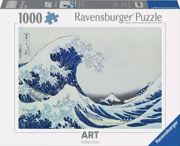 Ravensburger Puzzle 1000 Piezas La Gran Ola de Kanagawa