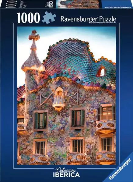 Ravensburger Puzzle 1000 Piezas Casa Batlló (Gaudí)