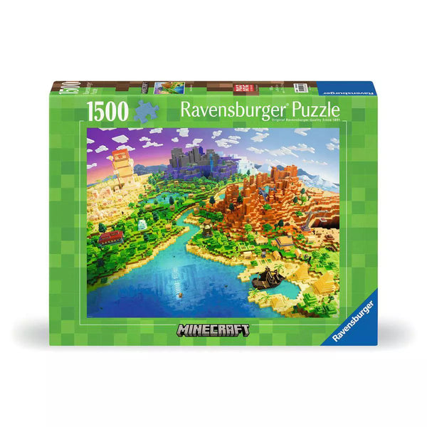 Puzzle Ravensburger Mundo de Minecraft 1500 Piezas (12000433)