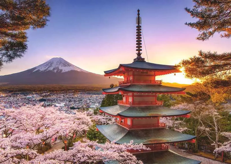 Ravensburger Puzzle 1000 Piezas Monte Fuji Japon 00582