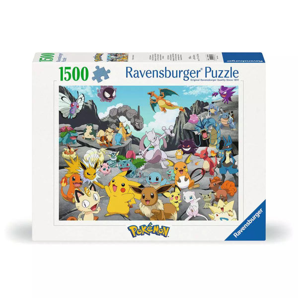 Puzzle Ravensburger Pokémon Classics 1500 Piezas (12000726)