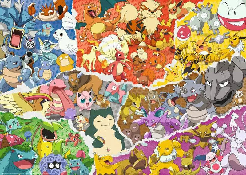 Ravensburger Puzzle 1000 Piezas Pokemon Aventura 00832