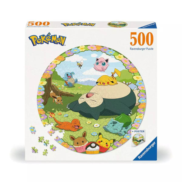 Puzzle Ravensburger Redondo Pokémon 500 Piezas (12001131)