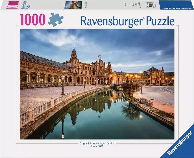 Ravensburger Puzzle 1000 Piezas Piazza di Spagna Roma