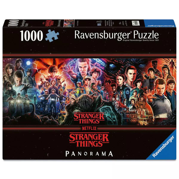 Puzzle Ravensburger Stranger Things Panorama 1000 Piezas (12001502)
